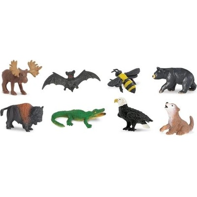 Safari Ltd Safari® Fun pack Животни от Северна Америка 8 фигурки