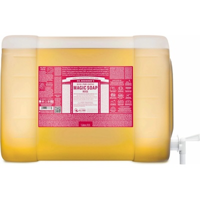 Dr. Bronner's 18in1 Pure castile magic soap rose 19 l