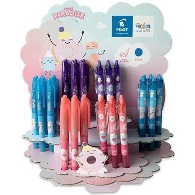 PILOT 45886 Roller Frixion Ball Fancy Frixion Clicker Fancy 48 ks mix barev
