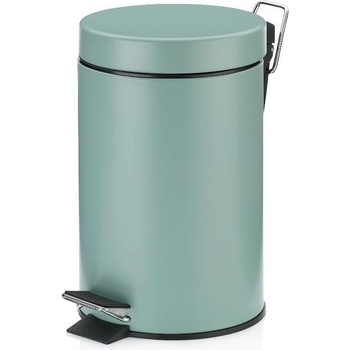 Image 1 of Kela Кош за отпадъци kela monaco с педал (3 л) - нефритенозелен (kela 24287)