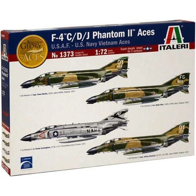 Italeri F 4 C D J Phantom II ACES USAF US Navy Vietnam IT 1373 1:72