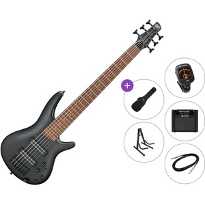 Ibanez SR306EB-WK Premium SET Weathered Black 6-струнна бас китара