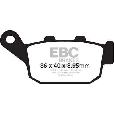 Brzdové destičky EBC FA496 FA496