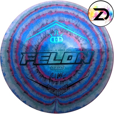 Dynamic Discs Felon Lucid Ice Glimmer Ricky Wysocki ZDye