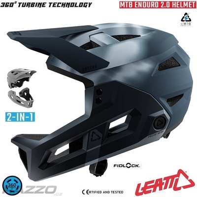 LEATT Enduro 2.0 Galaxy Blue 2026 – Zboží Mobilmania