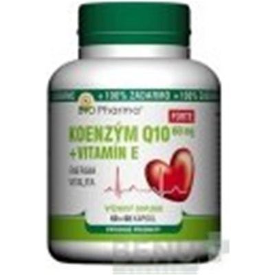 Bio Pharma Koenzým Q10 60 mg+Vit.E Forte 120 kapsúl