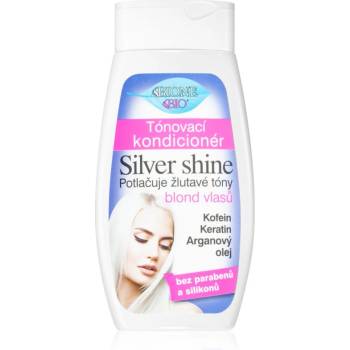 Bione Cosmetics Silver Shine хидратиращ балсам, неутрализиращ жълтеникавите оттенъци 260ml