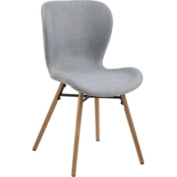 Actona Sada 2 světle šedých jídelních židlí Actona Batilda (H000018250)