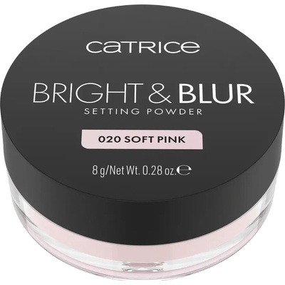 Catrice Bright & Blur rozjasňující sypký pudr 020 Soft Pink 8 g