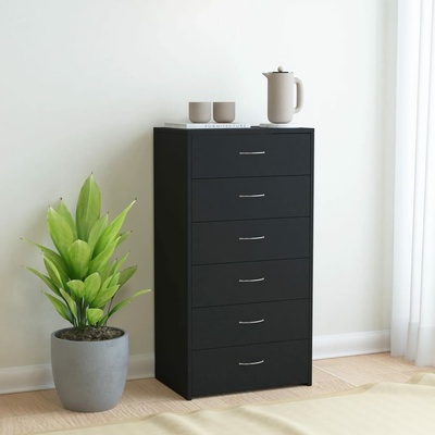 vidaXL 11461.800667 příborník se 6 zásuvkami 50 x 34 x 96 cm