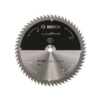 Bosch Standard for Wood, pr. 190 mm, otvor 30 mm, 60 z 2608837711