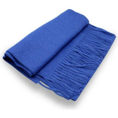 Krumlovanka s ovčí vlnou Cashmere Sensation královsky modrá hřejivá