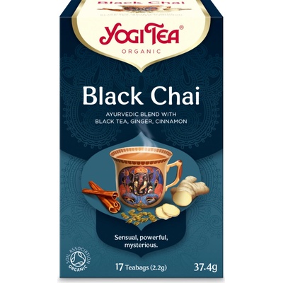Yogi Tea Ajurvédky čierny čaj so zázvorom škoricou a anízom 17 x 2,2 g
