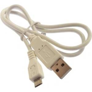 ASTRA Кабел USB - Micro USB 0.6m бял