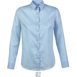 Neoblu 3183 BLAISE WOMEN / Дамска риза с дълъг ръкав от микро твил - нежно синя XL (243183l7104)