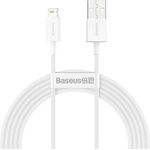 Baseus Кабел Baseus - Superior, USB-А/Lightning, 1 m, бял (CALYS-A02_VZ)