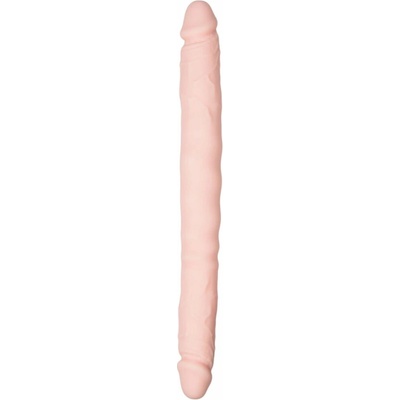 EasyToys Model Dvojitý Silikónový Anatomický 45 cm Čierny