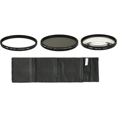 DigiLine Kit UV + CPL + Close-up +4 62 mm