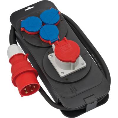 brennenstuhl Разклонител Brennenstuhl 16A, CEE1 IP44 букса, 2m кабел 1.5 (1151600010)