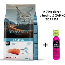 Bravery Cat Adult salmon 7 kg