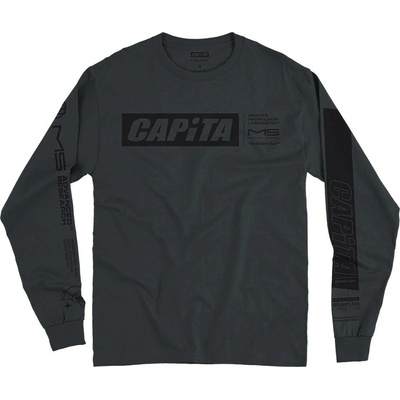 Capita tričko Mothership Long Sleeve Tee Charcoal