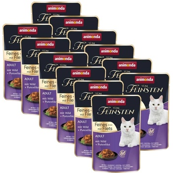 Animonda Vom Feinsten Cat Adult - дивина и пуйка филета 12 x 85 г