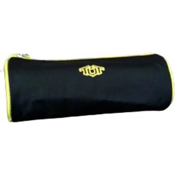 MC Toys Кръгъл несесер за училище Toneuptone, черен/жълт - MC Toys