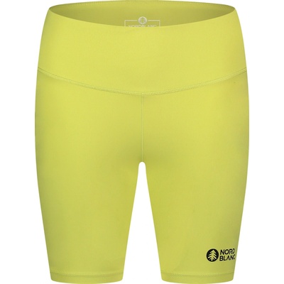 Nordblanc Dámské krátké fitness legíny NBSPL8036 ZELENÁ