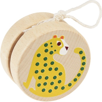 Rex London Dřevěné jojo leopard