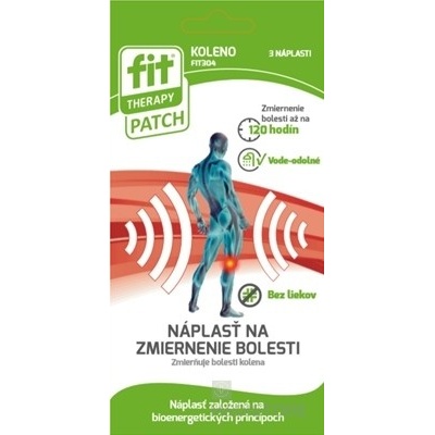 D.Fenstec s.r.l. FIT THERAPY Patch KOLENO náplasť 3 ks