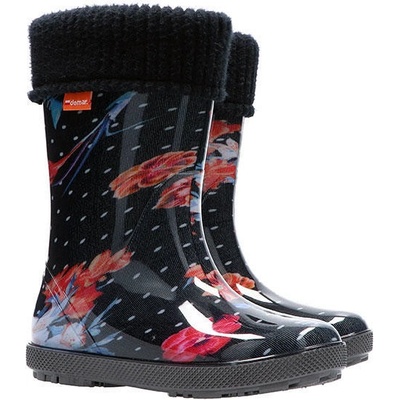 Demar Hawai Lux Print Am Květy černá – Zboží Dáma