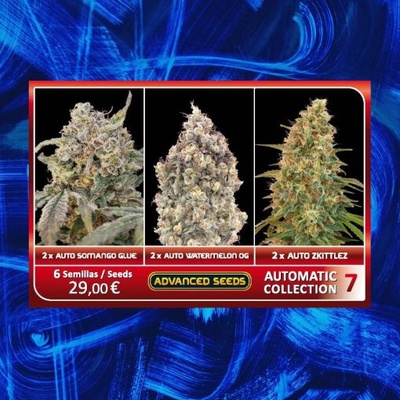 Advanced Seeds Feminized Collection #7 semienka neobsahujú THC 6 ks