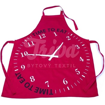 BO-MA Zástěra Time red