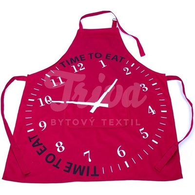 BO-MA Zástěra Time red