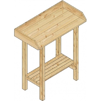 Lanit Plast Pracovný stôl do skleníka LanitPlast Holz S712 LG2439