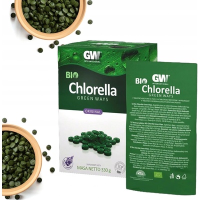 Green Ways Chlorella Pyrenoidosa 330 g 1320 tablet – Zboží Mobilmania