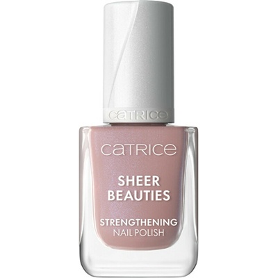Catrice Sheer Beauties Strengthening Nail Polish - Posilující lak na nehty 10,5 ml - 40 Fluffy Cotton Candy
