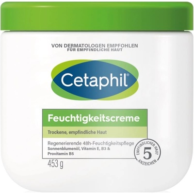 Cetaphil Moisturizers hydratační krém pro suchou a citlivou pokožku 453 g