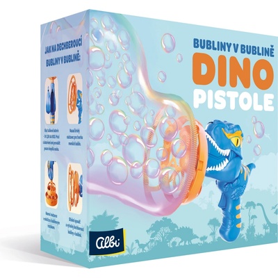 Albi Bublifuk Dino pištoľ