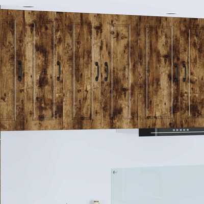 vidaXL Кухненски шкаф 2 pcs Димян дъб 30 x 31 x 80 см Инженерно дърво (885366)