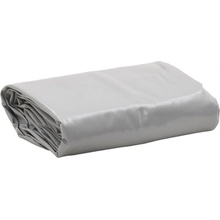 Petrashop Plachta šedá 5 x 6 m 650 g/m² Šedá 156047