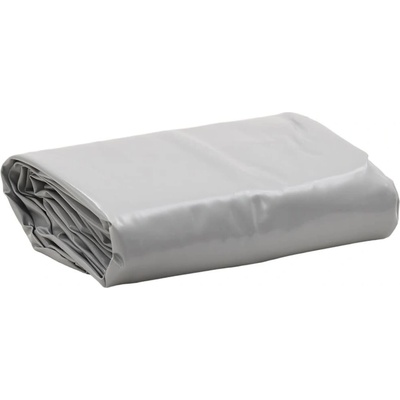 Petrashop Plachta šedá 5 x 6 m 650 g/m² Šedá 156047