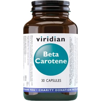 Image 1 of Viridian Beta Carotene [30 капсули]