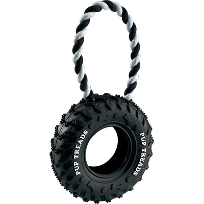 Ferplast Dog toy - Кучешка гумена играчка за дъвчене и дърпане - гума с въже, 15, 5 x 5, 2 x h 29 см