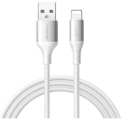 JOYROOM S-A28 Flash Series 3A USB-A - Lightning кабел 2м - бял (S-A28)