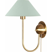 Globen Lighting nástenné svetlo IRIS, zelené, výška 32 cm - 634603