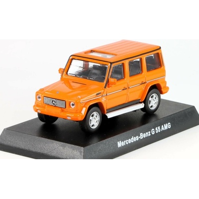 Kyosho Mercedes-Benz G55 AMG oranžová 1:64