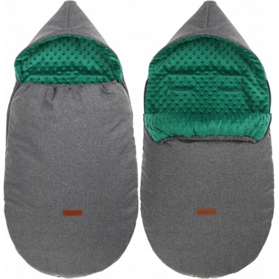BabyMAM Prechodný na jar/jeseň Minky 90 cm zelená