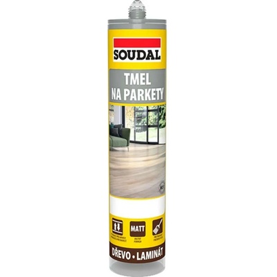 Soudal Tmel parketový 250 g světle šedá