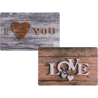 Vesna Designové prostírání LOVE 43,5cmx25,5cm mix